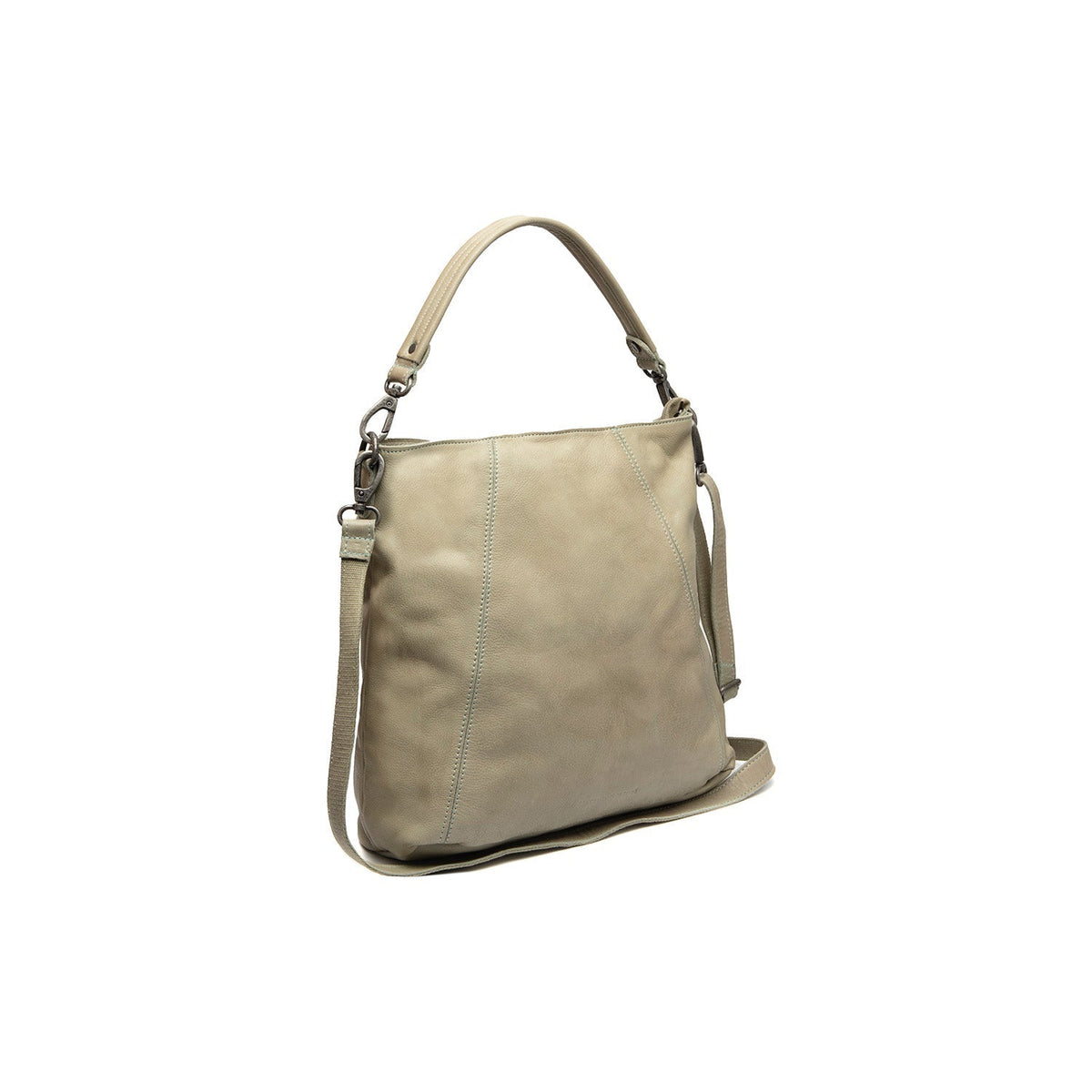 
Sintra Full-Grain Leather Shoulder Bag in Classic 100% Full-Grain Leather - Full Exterior Front Profile View | Buy Online