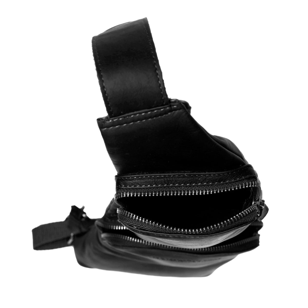 
Interior View Showing Dedicated Padded Laptop Sleeve & Multi-Compartment Organization