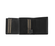
Carl Full-Grain Leather Wallet - Structured Side Profile Showing Gusset Depth & Expansion Capacity