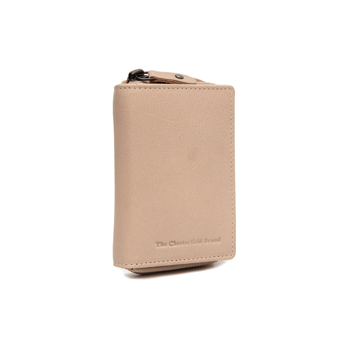 
Floren Full-Grain Leather Wallet in Classic 100% Full-Grain Leather - Full Exterior Front Profile View | Buy Online