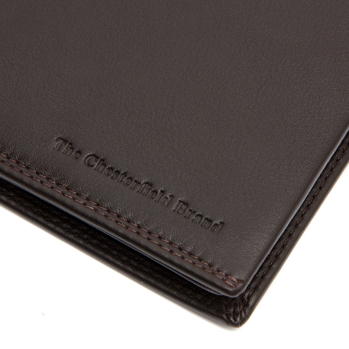 
Brown Leather Wallet Hanson, detail view 1