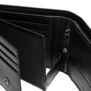
Hendrick Full-Grain Leather Wallet - Structured Side Profile Showing Gusset Depth & Expansion Capacity