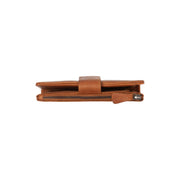 
Cognac Leather Wallet Landau, detail view 5