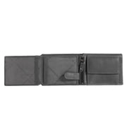 
Marion Full-Grain Leather Wallet - Structured Side Profile Showing Gusset Depth & Expansion Capacity