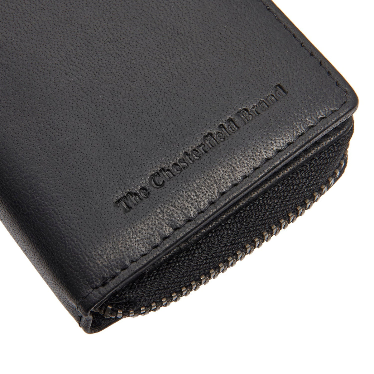 
Sionel Full-Grain Leather Wallet - Structured Side Profile Showing Gusset Depth & Expansion Capacity