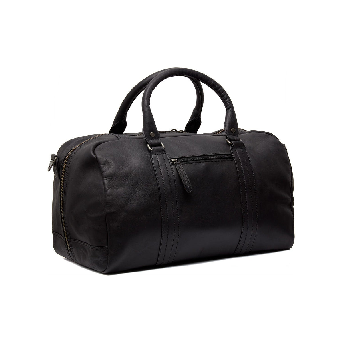 
Reinforced Leather Base with Protective Metal Studs Detail