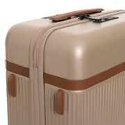 
Tailored Rib Cuffs & Hem Craftsmanship Construction Detail on Medium Suitcase Zuna