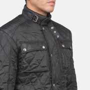 
Interior View Showing Quilted Polyester Lining & Dual Inside Utility Storage Pockets