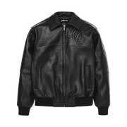 
Plush Puff Leather Jacket