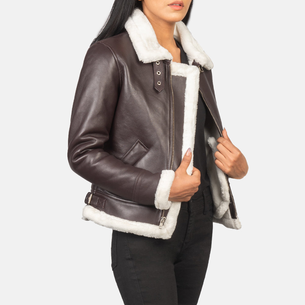 
Sherilyn B-3 Black Bomber Jacket – alternate product view 6