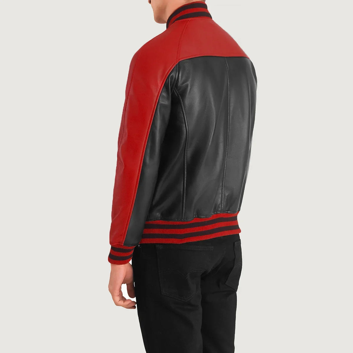 
Terrance Black Varsity Jacket – alternate product view 4