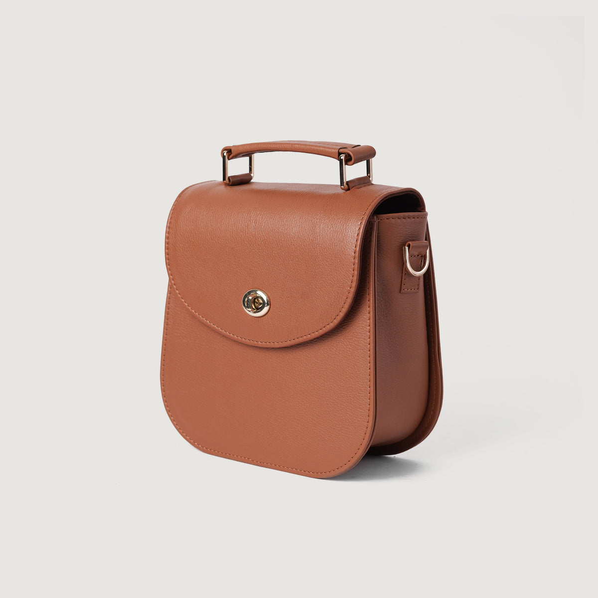 
The Sandra Leather Saddle Bag – alternate product view 3