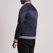 
Authentic Satin Grain Texture & Heavy-Duty Seam Stitching Detail