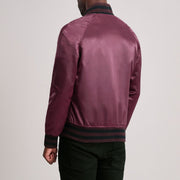 
Authentic Satin Grain Texture & Heavy-Duty Seam Stitching Detail
